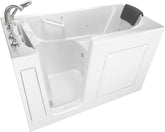 American Standard 3060.109.CLW Gelcoat Whirlpool and Air Spa 30"x60" Left Side Door Walk-In Bathtub in White